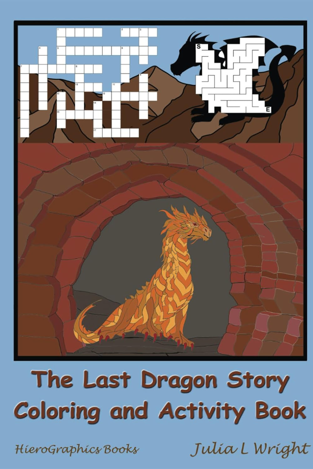 Cover of The Last Dragon Story Coloring and Activity Book