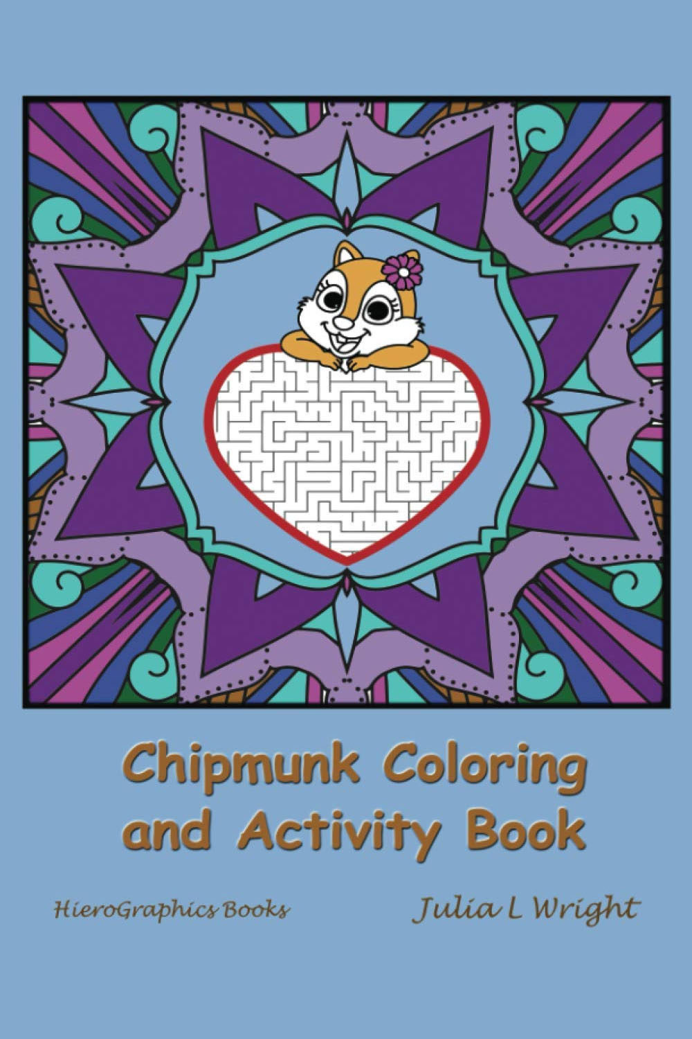 Cover of Chipmunk Coloring and Activity Book